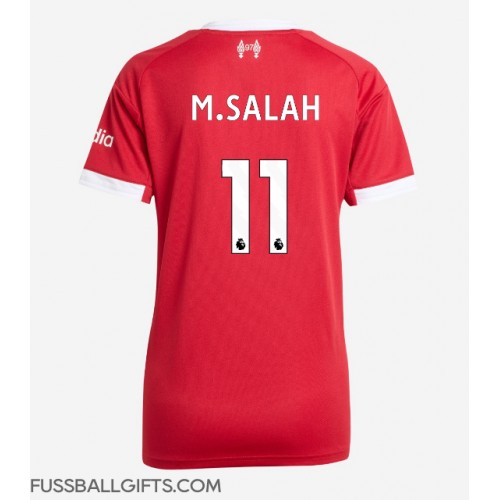 Liverpool Mohamed Salah #11 Fußballbekleidung Heimtrikot Damen 2025-26 Kurzarm